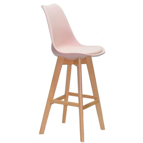 Барний стілець Onder Mebli Milan BAR 75 Рожевий 63-2