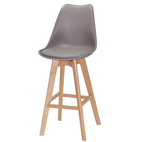 Барний стілець Onder Mebli Milan BAR 75 Сірий 23-1