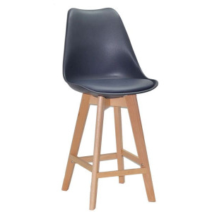 Напівбарний стілець Onder Mebli Milan BAR 65 Антрацит 01