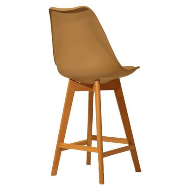 Напівбарний стілець Onder Mebli Milan BAR 65 Бежевий 06-2