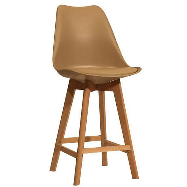 Напівбарний стілець Onder Mebli Milan BAR 65 Бежевий 06-0