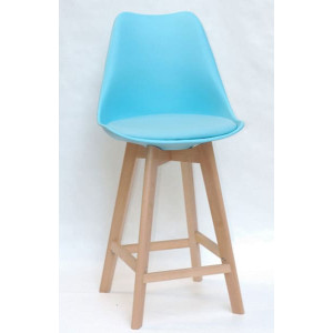 Напівбарний стілець Onder Mebli Milan BAR 65 Блакитний 52