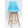 Напівбарний стілець Onder Mebli Milan BAR 65 Блакитний 52