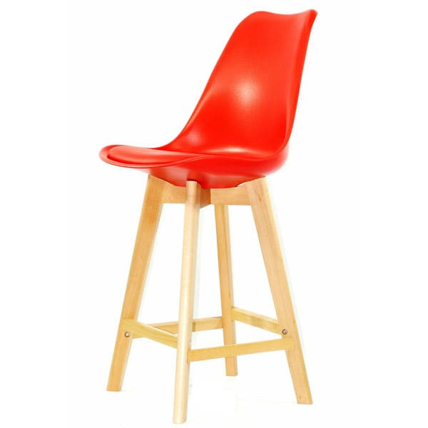 Полубарный стул Onder Mebli Milan BAR 65 Красный 05-3