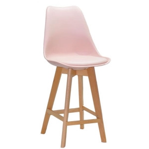 Напівбарний стілець Onder Mebli Milan BAR 65 Рожевий 63