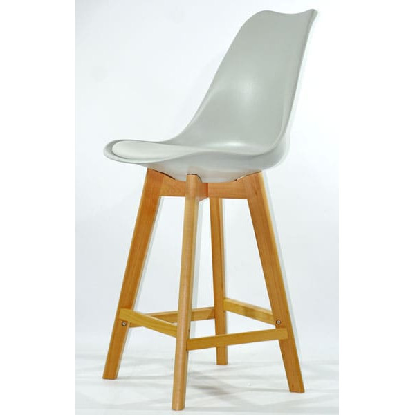 Напівбарний стілець Onder Mebli Milan BAR 65 Сірий 10-3