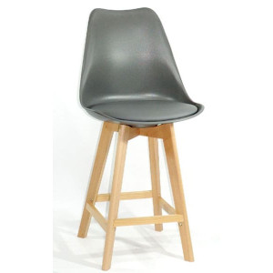 Напівбарний стілець Onder Mebli Milan BAR 65 Сірий 21