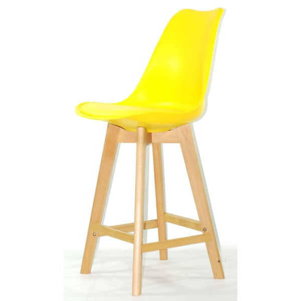 Напівбарний стілець Onder Mebli Milan BAR 65 Жовтий 14-3