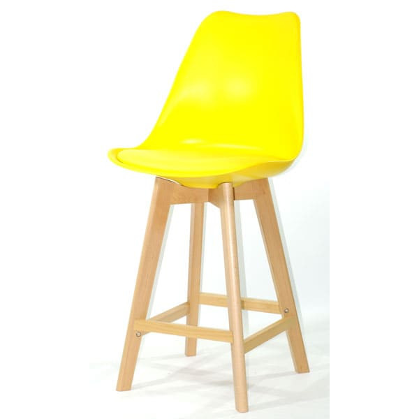 Напівбарний стілець Onder Mebli Milan BAR 65 Жовтий 14-1