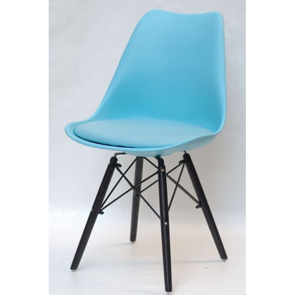 Стілець Onder Mebli Milan B-BK Блакитний 52-1