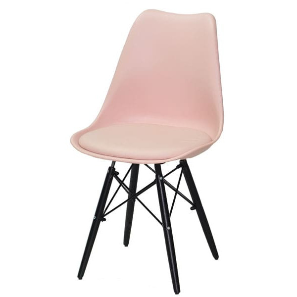 Стілець Onder Mebli Milan B-BK Рожевий 63-1