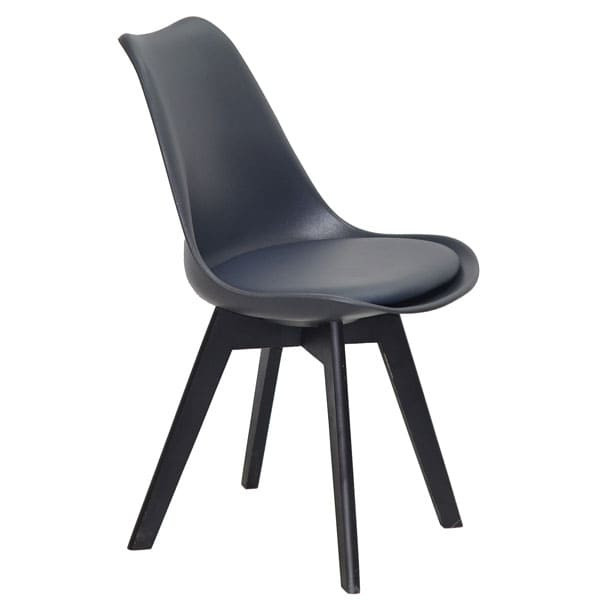 Стілець Onder Mebli Milan BK Антрацит 01-2