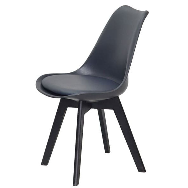 Стілець Onder Mebli Milan BK Антрацит 01-3