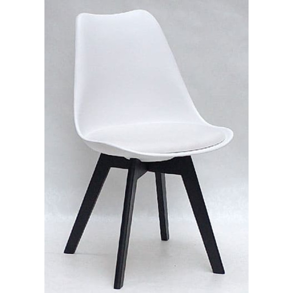 Стілець Onder Mebli Milan BK Білий 07-0