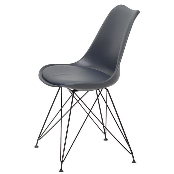 Стул Onder Mebli Milan BK-ML Антрацит 01-3