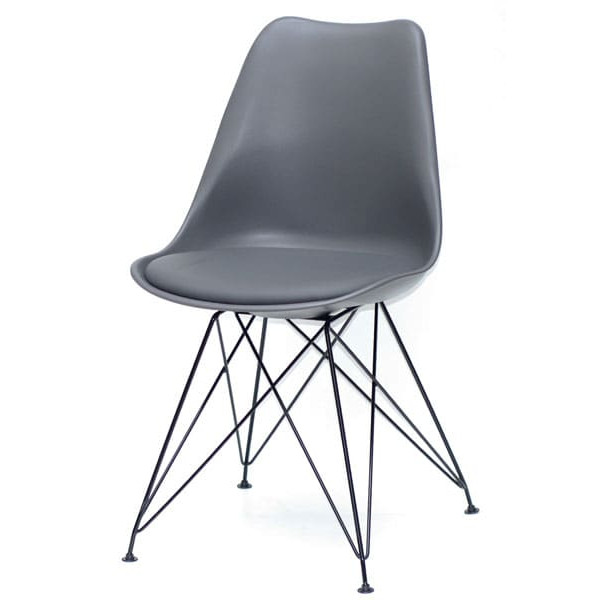 Стілець Onder Mebli Milan BK-ML Сірий 21-1