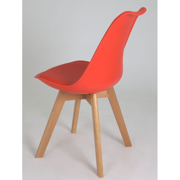 Стул Onder Mebli Milan Красный 05-2