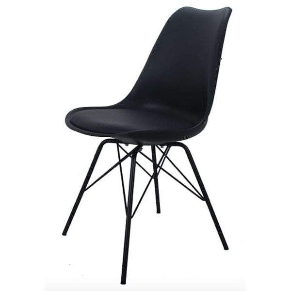 Стул Onder Mebli Milan One Черный 04-0