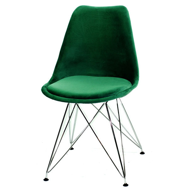 Стілець Onder Mebli Milan Soft CH-ML Зелений B-5 Оксамит-1