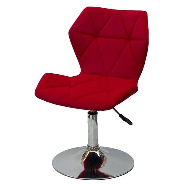 Стілець Onder Mebli Greg CH-BASE Червоний B-1016 Оксамит-1