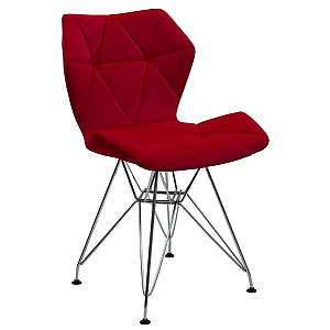 Стілець Onder Mebli Greg CH-ML Червоний B-1016 Оксамит