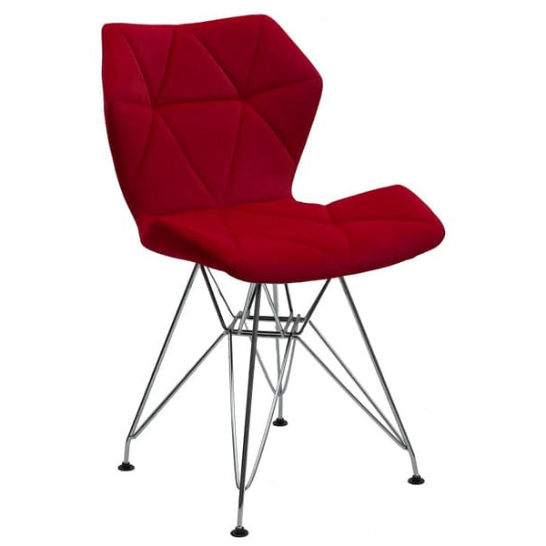 Стілець Onder Mebli Greg CH-ML Червоний B-1016 Оксамит-0