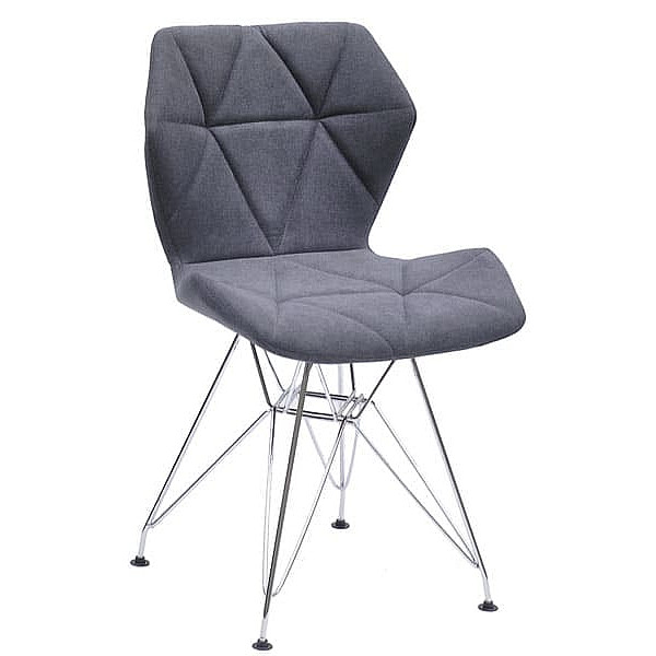 Стул Onder Mebli Greg CH-ML Серый SH-1 Шенилл-0