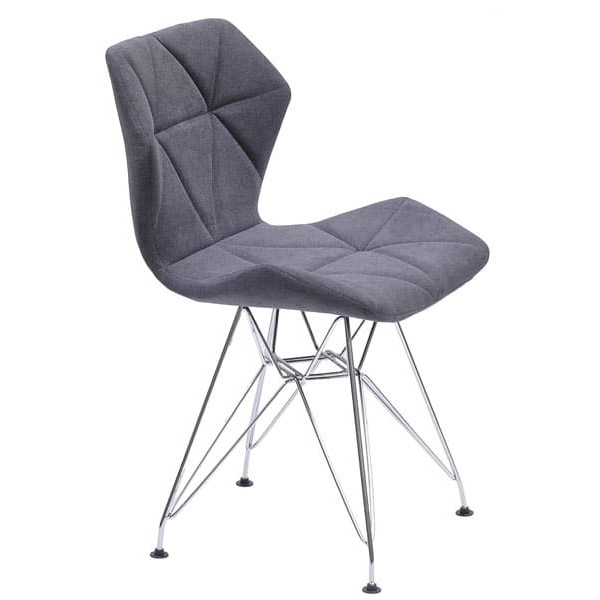 Стул Onder Mebli Greg CH-ML Серый SH-1 Шенилл-2