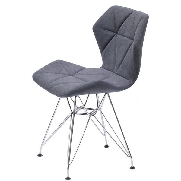 Стул Onder Mebli Greg CH-ML Серый SH-1 Шенилл-3