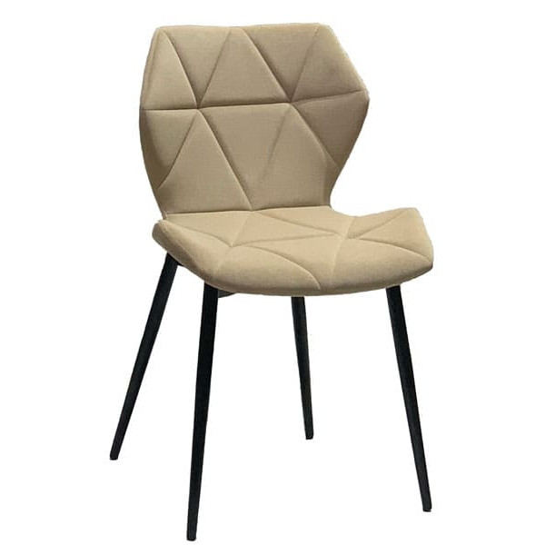 Стул Onder Mebli Greg ML Бежевый B-1005 Бархат-0