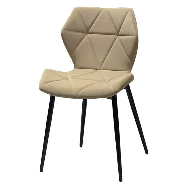 Стул Onder Mebli Greg ML Бежевый B-1005 Бархат-1