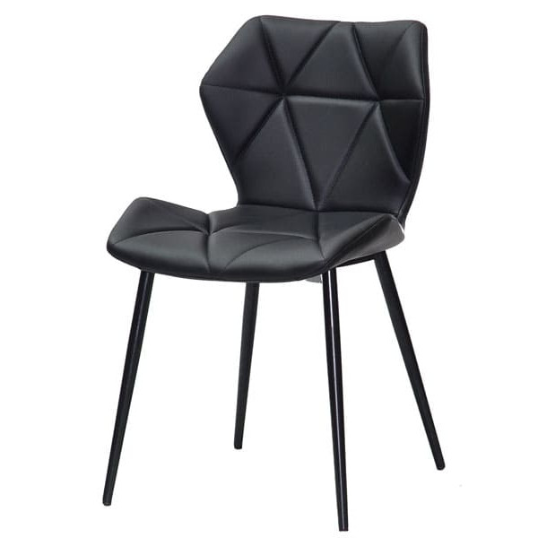 Стілець Onder Mebli Greg ML Чорний Екошкіра-1