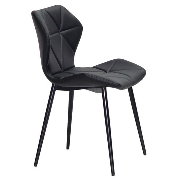 Стілець Onder Mebli Greg ML Чорний Екошкіра-2