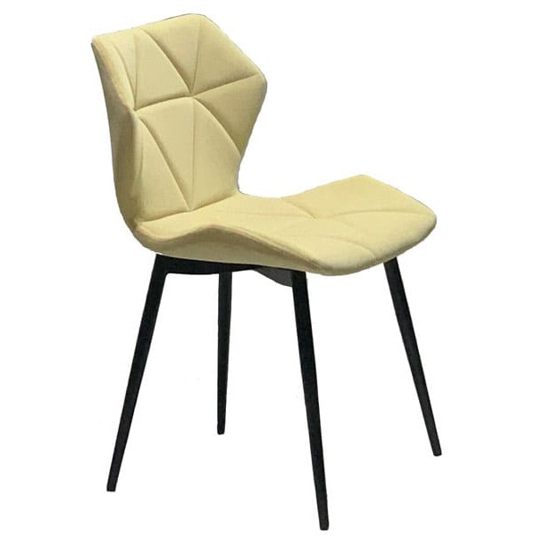 Стілець Onder Mebli Greg ML Молочний B-1020 Оксамит-2