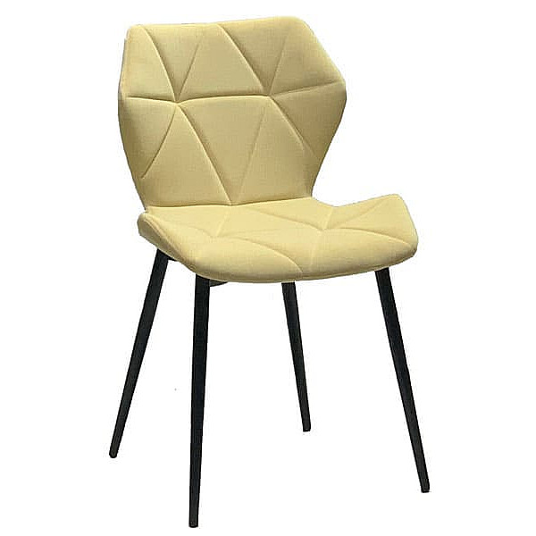 Стілець Onder Mebli Greg ML Молочний B-1020 Оксамит-0