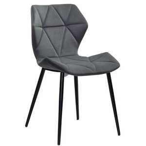 Стул Onder Mebli Greg ML Серый B-1004 Бархат