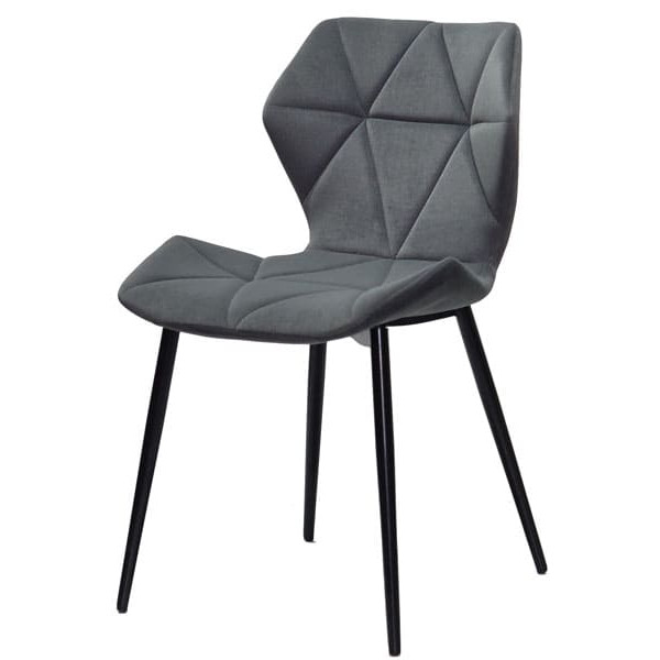 Стул Onder Mebli Greg ML Серый B-1004 Бархат-1