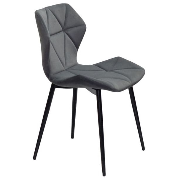 Стул Onder Mebli Greg ML Серый B-1004 Бархат-2