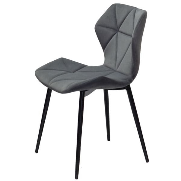 Стул Onder Mebli Greg ML Серый B-1004 Бархат-3