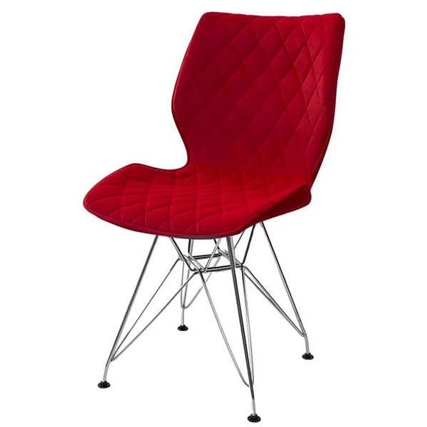 Стул Onder Mebli Nolan CH-ML Красный B-1016 Бархат-1