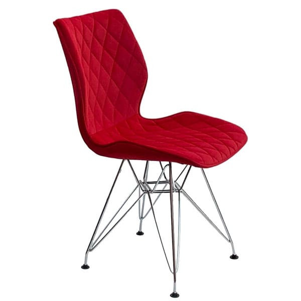 Стул Onder Mebli Nolan CH-ML Красный B-1016 Бархат-2