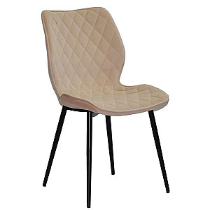 Стілець Onder Mebli Nolan ML Бежевий B-1005 Оксамит