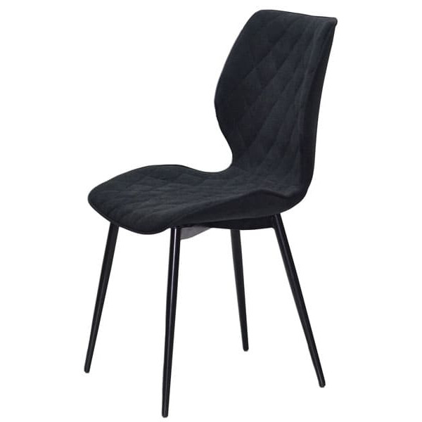 Стул Onder Mebli Nolan ML Черный SH-2 Шенилл-3