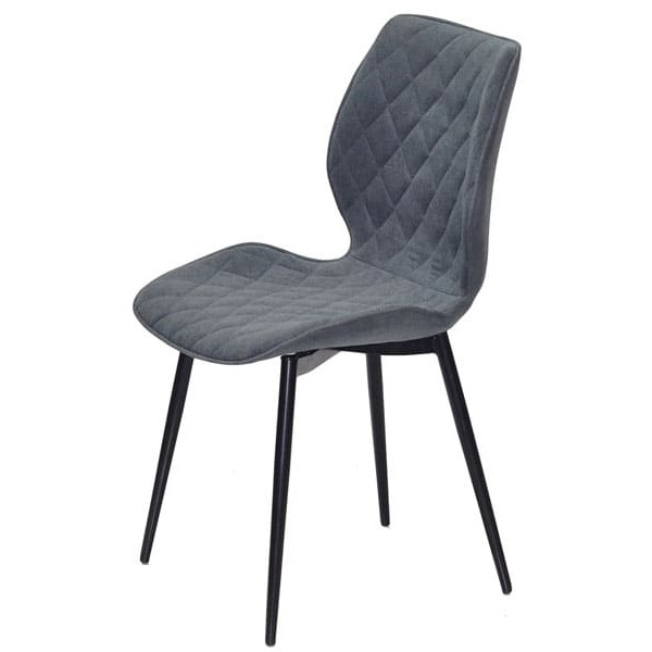 Стілець Onder Mebli Nolan ML Світло-сірий SH-1 Шеніл-1