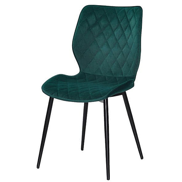 Стілець Onder Mebli Nolan ML Зелений B-1003 Оксамит-1