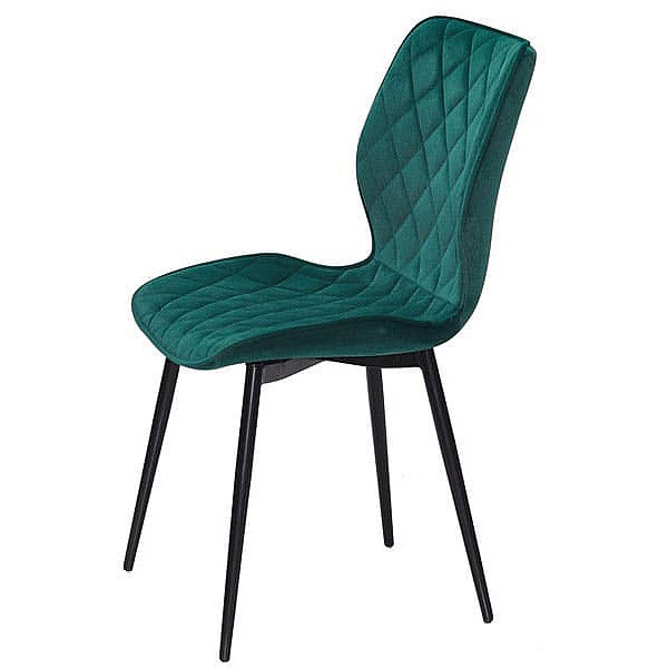Стілець Onder Mebli Nolan ML Зелений B-1003 Оксамит-2