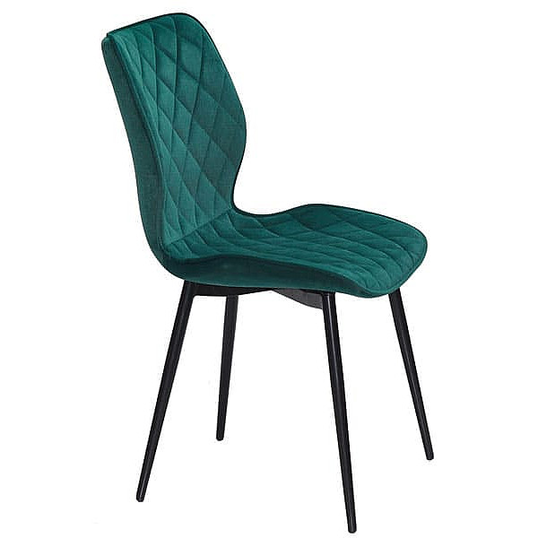 Стілець Onder Mebli Nolan ML Зелений B-1003 Оксамит-3