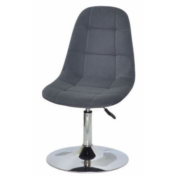 Стілець Onder Mebli Peter CH-BASE Сірий B-1004 Оксамит-1