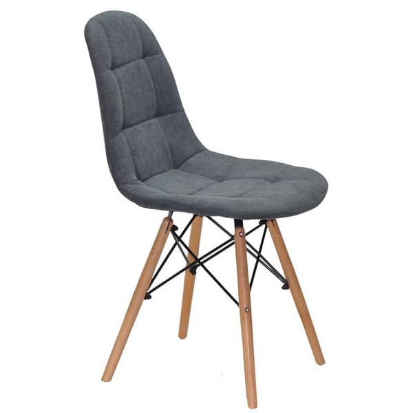 Стул Onder Mebli Peter Светло-серый SH-1 Шенилл-2