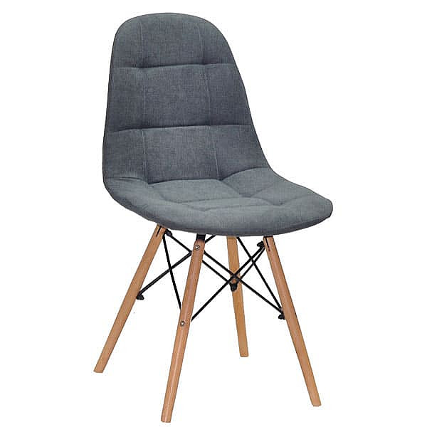 Стул Onder Mebli Peter Светло-серый SH-1 Шенилл-0